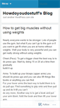 Mobile Screenshot of howdoyoudostuff.wordpress.com