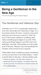 Mobile Screenshot of newagegentleman.wordpress.com