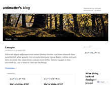 Tablet Screenshot of antimatter84.wordpress.com
