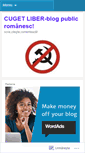 Mobile Screenshot of cugetliber.wordpress.com