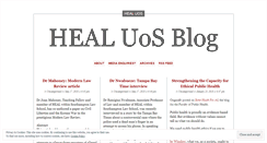 Desktop Screenshot of healuos.wordpress.com