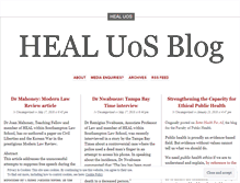 Tablet Screenshot of healuos.wordpress.com