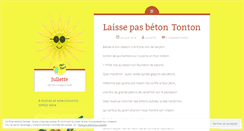 Desktop Screenshot of juliette2410.wordpress.com