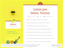 Tablet Screenshot of juliette2410.wordpress.com