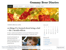 Tablet Screenshot of gummybeardiaries.wordpress.com