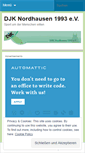 Mobile Screenshot of djknordhausen.wordpress.com