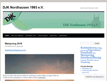 Tablet Screenshot of djknordhausen.wordpress.com