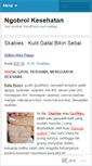 Mobile Screenshot of ngobrolkesehatan.wordpress.com