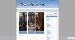 Desktop Screenshot of hfilby.wordpress.com
