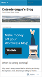 Mobile Screenshot of cotesdelongue.wordpress.com
