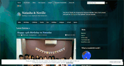 Desktop Screenshot of natashaneville.wordpress.com