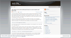 Desktop Screenshot of nitrojacob.wordpress.com