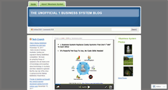 Desktop Screenshot of 1businesssystem.wordpress.com