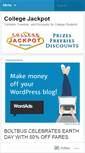 Mobile Screenshot of collegejackpot.wordpress.com