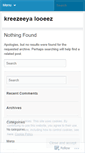 Mobile Screenshot of kreezeeya.wordpress.com