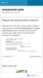Mobile Screenshot of cosacomepuntocom.wordpress.com
