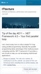 Mobile Screenshot of ittecture.wordpress.com