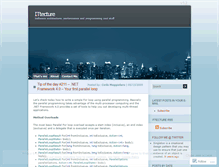 Tablet Screenshot of ittecture.wordpress.com