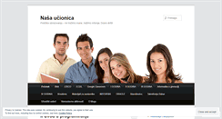 Desktop Screenshot of nasaucionica.wordpress.com