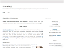 Tablet Screenshot of obatalergii.wordpress.com