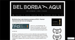Desktop Screenshot of belborbaaqui.wordpress.com