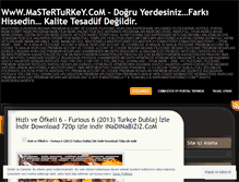 Tablet Screenshot of masterturkey.wordpress.com