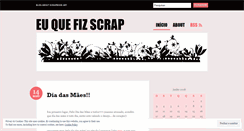 Desktop Screenshot of euquefizscrap.wordpress.com