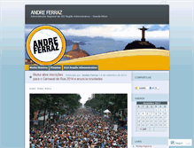 Tablet Screenshot of andreferraz.wordpress.com