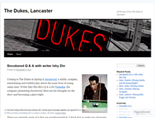 Tablet Screenshot of dukeslancaster.wordpress.com