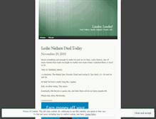 Tablet Screenshot of louderlouder.wordpress.com