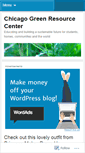 Mobile Screenshot of chicagogreenresources.wordpress.com