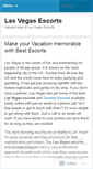 Mobile Screenshot of lasvegasescorts9.wordpress.com