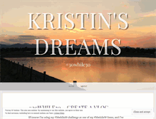 Tablet Screenshot of kristinedwards.wordpress.com