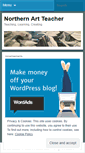 Mobile Screenshot of northernartteacher.wordpress.com