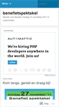 Mobile Screenshot of benefietspektakel.wordpress.com