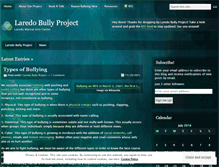 Tablet Screenshot of laredomartialartscenter.wordpress.com
