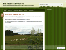 Tablet Screenshot of pinederosaproduce.wordpress.com