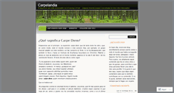 Desktop Screenshot of clubatletismocarpediem.wordpress.com