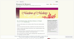 Desktop Screenshot of maidensofmodesty.wordpress.com