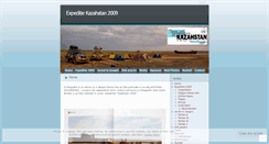 Desktop Screenshot of kazahstan2009.wordpress.com