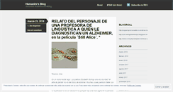 Desktop Screenshot of humanito.wordpress.com