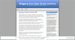 Desktop Screenshot of mainstreetamerica.wordpress.com