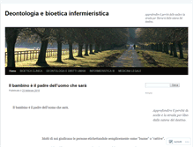 Tablet Screenshot of deontologiabioetica.wordpress.com