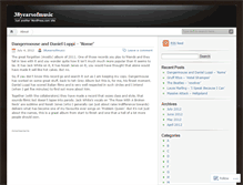 Tablet Screenshot of 38yearsofmusic.wordpress.com