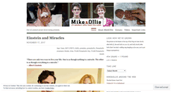 Desktop Screenshot of mikeandollie.wordpress.com