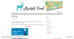 Desktop Screenshot of macthekat.wordpress.com