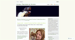 Desktop Screenshot of animaltrustees.wordpress.com