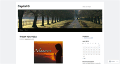 Desktop Screenshot of capitalgee.wordpress.com