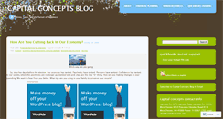 Desktop Screenshot of capitalconcepts.wordpress.com