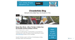 Desktop Screenshot of chowderkids.wordpress.com